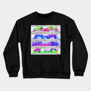 Transmission - Original Abstract Design Crewneck Sweatshirt